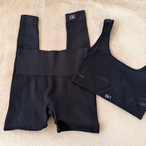 Black SET Activewear Set